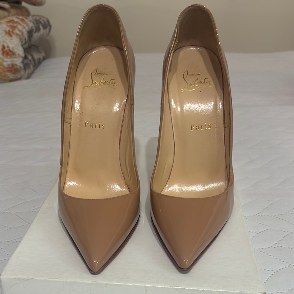 Christian Louboutin Women's Tan Pumps